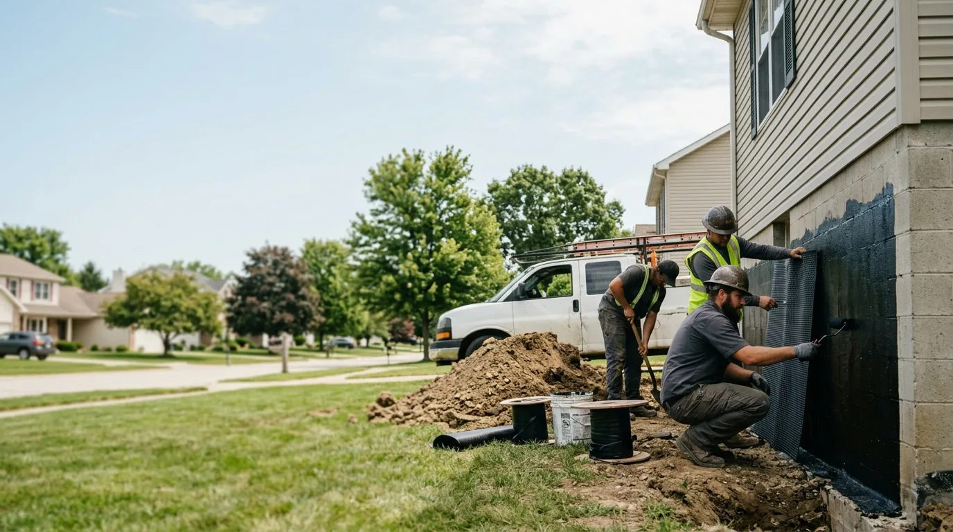 Basement Waterproofing in Andover, IL near me